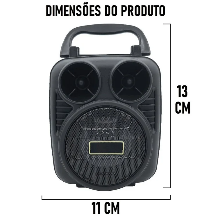 BK-2620 Bluetooth-динамик Наружный Портативный Беспроводной Динамик с Подставкой Для Мобильного Телефона / RGB Lights Поддерживает TF Card, U Disk - Синий