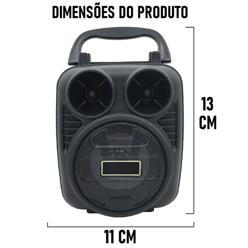BK-2620 Bluetooth-compatible Speaker Outdoor Portable Wireless Speaker with Cell Phone Stand / RGB Lights Support TF Card, U Disk - Red