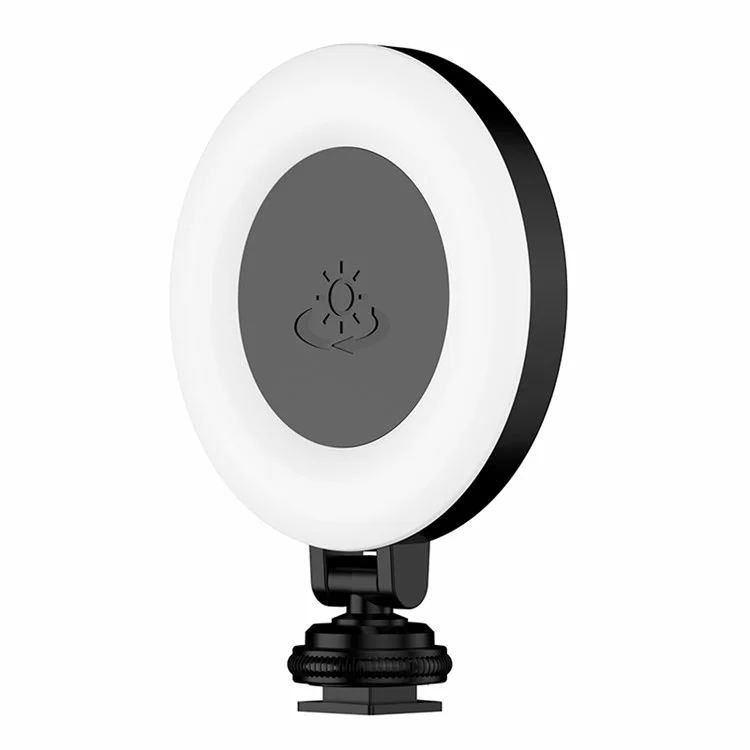 D07 3 couleurs 9 niveaux d'éclairage variable Portable Fill Light pour la photographie selfie en direct
