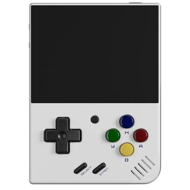 MIYOO Mini Plus 3.5-inch IPS Screen Linux System Portable Retro Handheld Game Console - White