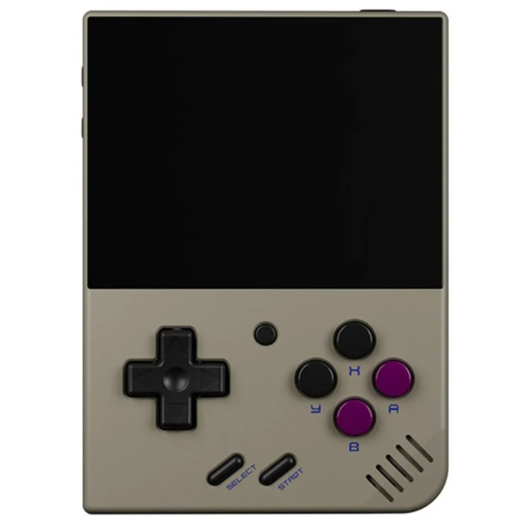 MIYOO Mini Plus 3.5-inch IPS Screen Linux System Portable Retro Handheld Game Console - Grey
