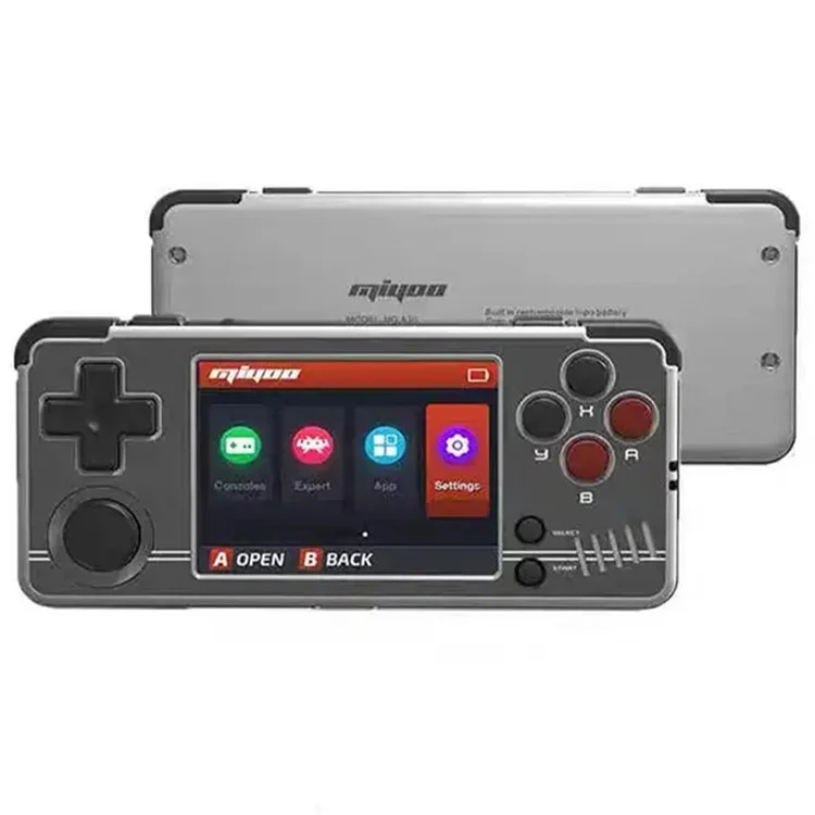 MIYOO A30 2.8-inch IPS Screen Linux System Portable Retro Handheld Game Console - Grey