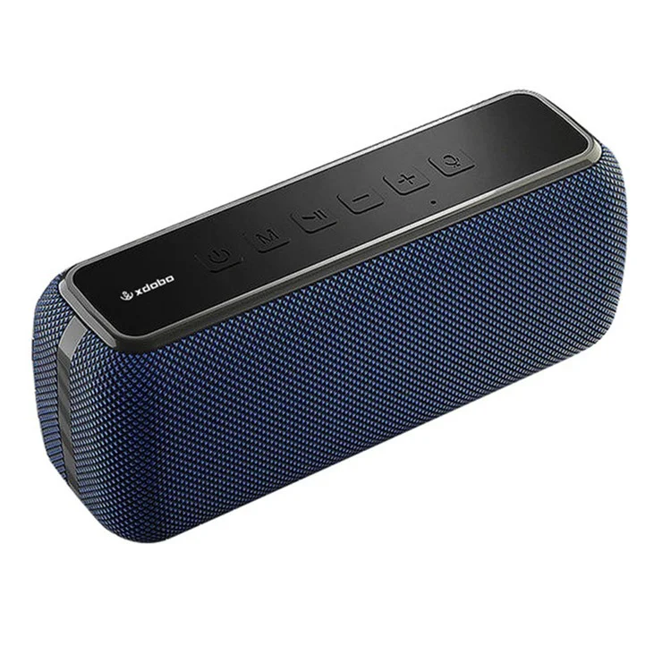 Enceinte Bluetooth 5.0 sans fil X8 60W étanche à l'eau - Bleu