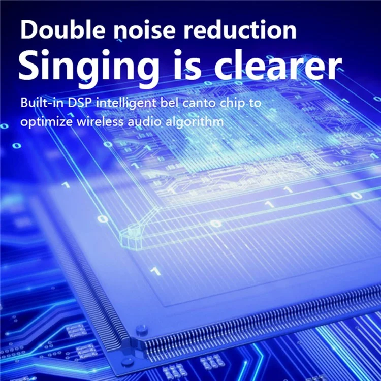T97 Kids K Song Bluetooth-compatible  Speaker with Dual Wireless Microphone Family Party Singing Song Device - Green