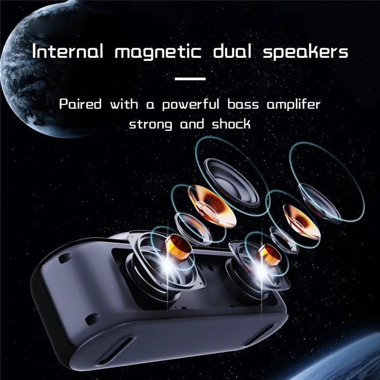 XDOBO Star 100W Soundbar 3D Surround Stereo Sound TWS Bluetooth-compatible Speaker with Projector Light