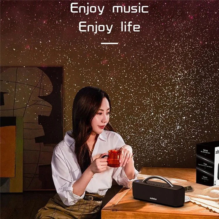 XDOBO Star 100W Soundbar 3D Surround Stereo Sound TWS Bluetooth-compatible Speaker with Projector Light