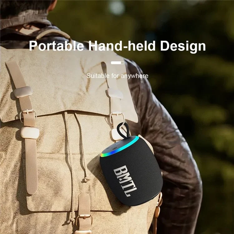 BMTL (XDOBO) Bucket Portable 15W Outdoor TWS Bluetooth-compatible Speaker with Atmosphere Light