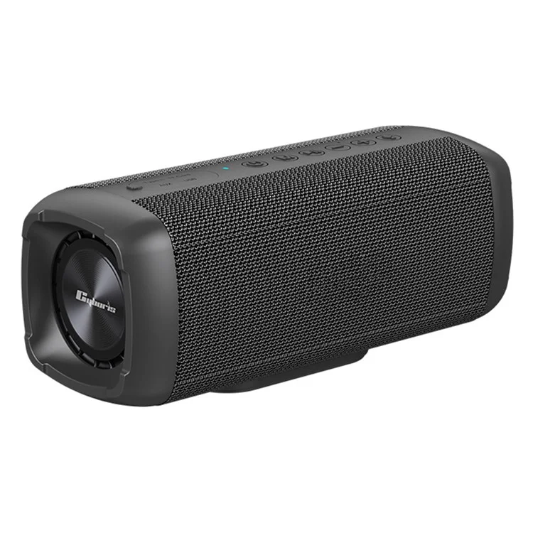 CYBORIS S6 60W High Power Bluetooth-compatible Speaker Super Bass Subwoofer Waterproof TWS Stereo Speaker - Black