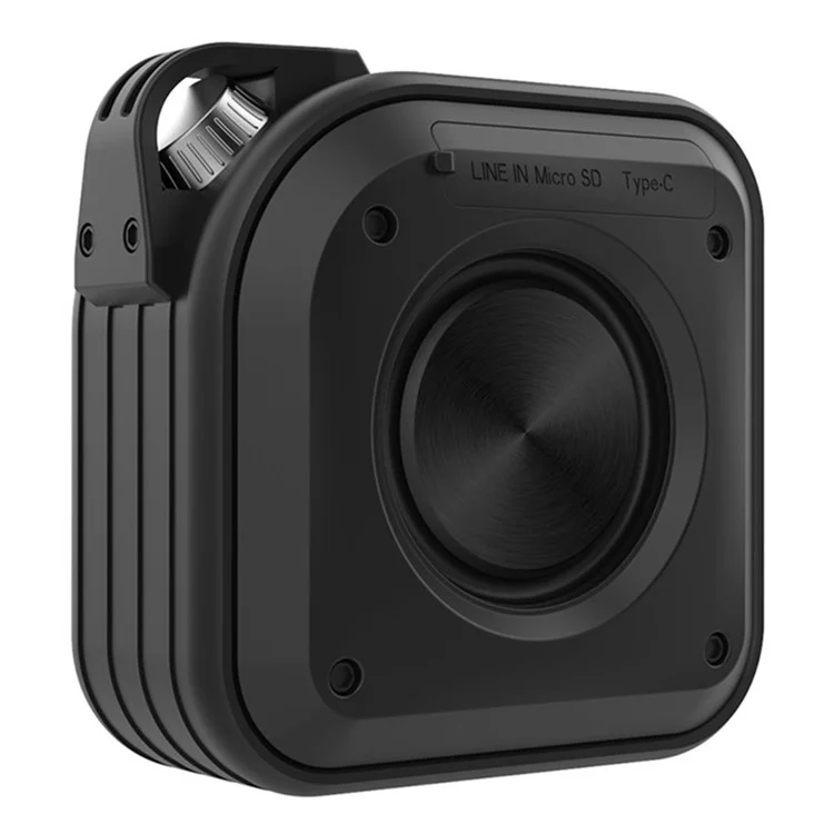 Мини-колонка CYBORIS X1-Plus 15Вт с Bluetooth-динамиком, сабвуфером и защитой от воды - Черная