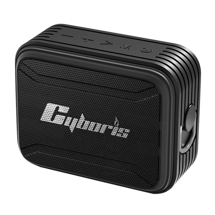 Haut-parleur Bluetooth CYBORIS T2 Prise en charge de la carte TF / U Disk / AUX-In / Boucle unique / Enregistrement / FM
