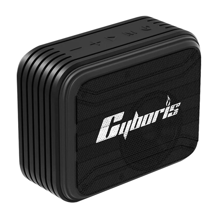 Haut-parleur Bluetooth CYBORIS T2 Prise en charge de la carte TF / U Disk / AUX-In / Boucle unique / Enregistrement / FM