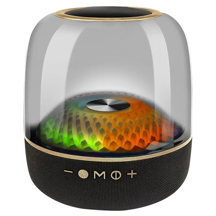 LP90 Daha Glazed 40W Altoparlante Bluetooth Wireless a LED Colorato Music Box - Nero