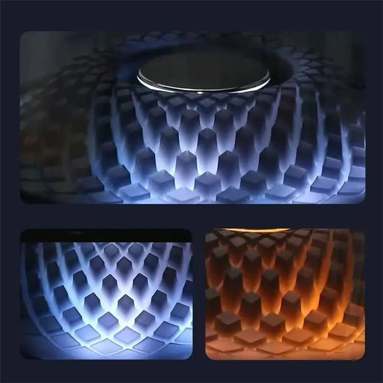 LP90 Daha Glazed 40W Altoparlante Bluetooth Wireless a LED Colorato Music Box - Nero