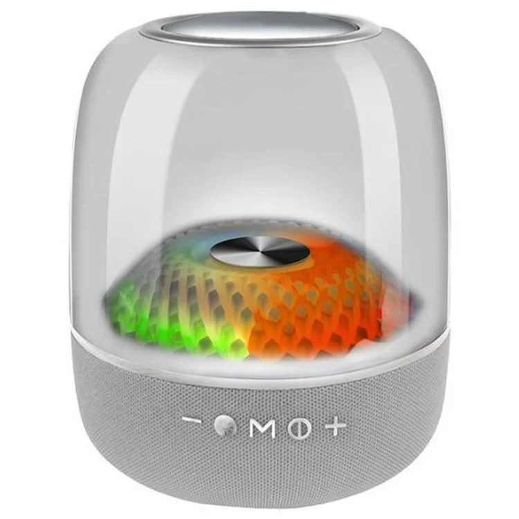 LP90 Daha Glazed 40W Wireless Bluetooth-compatible Speaker LED Colorful Music Box - White