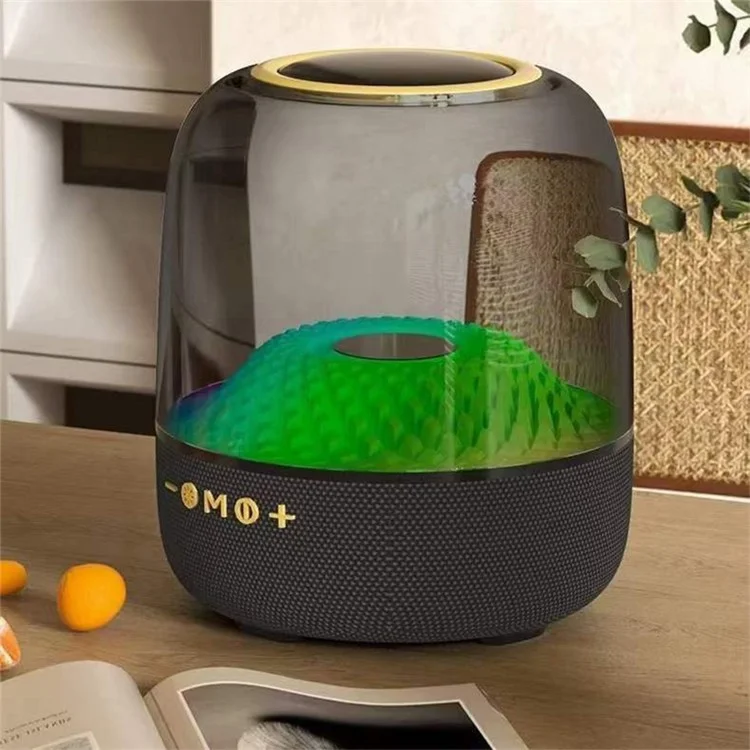 LP90 Daha Glazed 40W Wireless Bluetooth-compatible Speaker LED Colorful Music Box - White