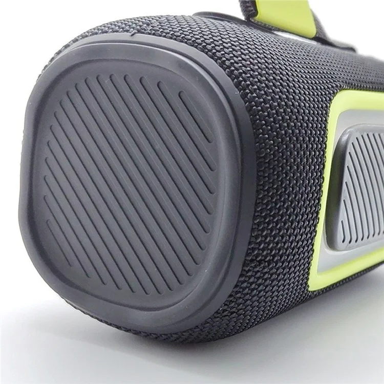 Caixa de Som Bluetooth Portátil P18 Pro 20W com Luz RGB, Rádio FM e Subwoofer Sem Fio - Vermelho