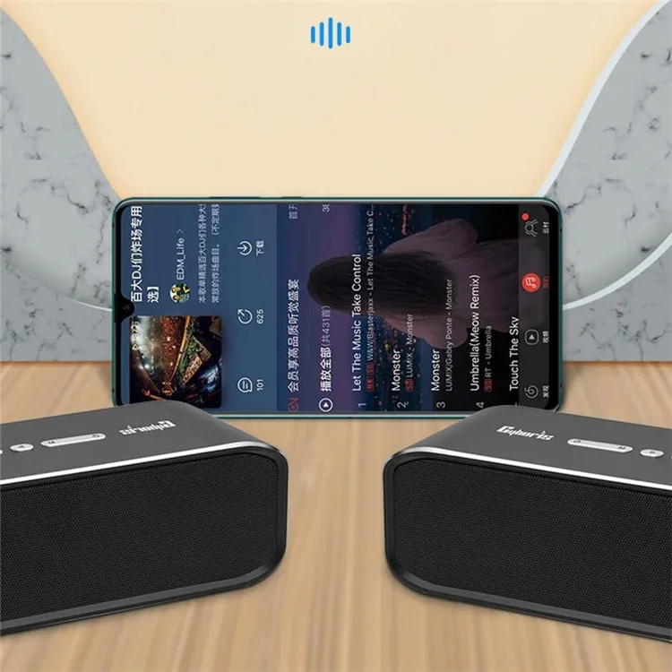CYBORIS T11 30Вт Bluetooth-колонка с поддержкой карты TF / AUX-вход TWS, водонепроницаемая, с басовым сабвуфером - черная