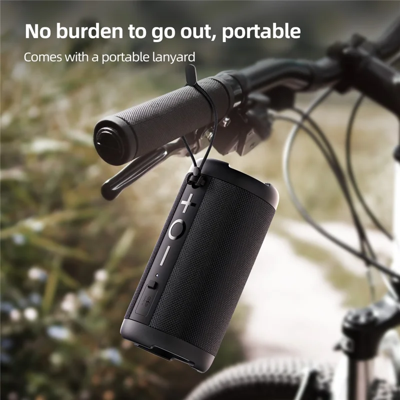 ONIKUMA L20 Portable Bluetooth-compatible Speaker Dynamic RGB Light Wireless Music Subwoofer