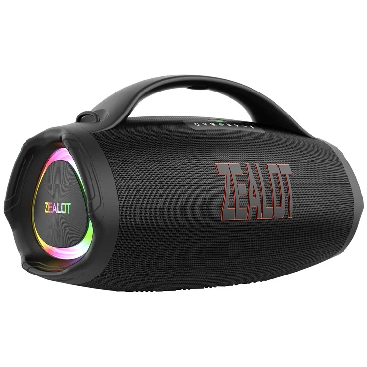 ZEALOT S98 160W Portable Bluetooth-compatible Speaker TWS Wireless HiFi Stereo Music Subwoofer - Black