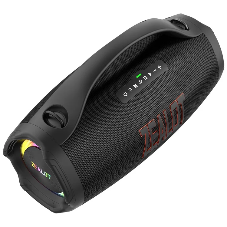 ZEALOT S98 160W Portable Bluetooth-compatible Speaker TWS Wireless HiFi Stereo Music Subwoofer - Black