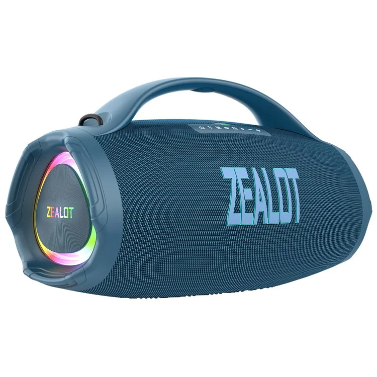 ZEALOT S98 160W Portable Bluetooth-compatible Speaker TWS Wireless HiFi Stereo Music Subwoofer - Blue