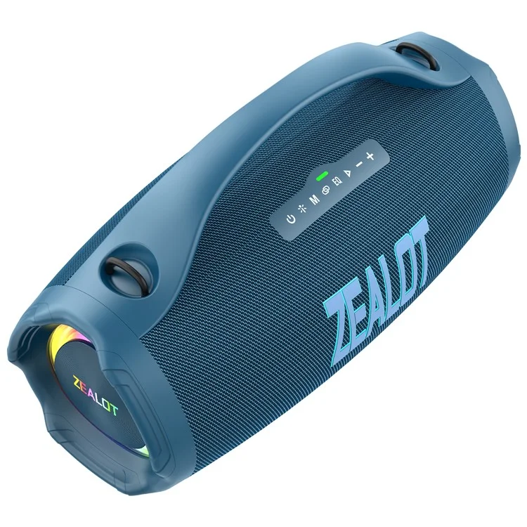 ZEALOT S98 160W Portable Bluetooth-compatible Speaker TWS Wireless HiFi Stereo Music Subwoofer - Blue