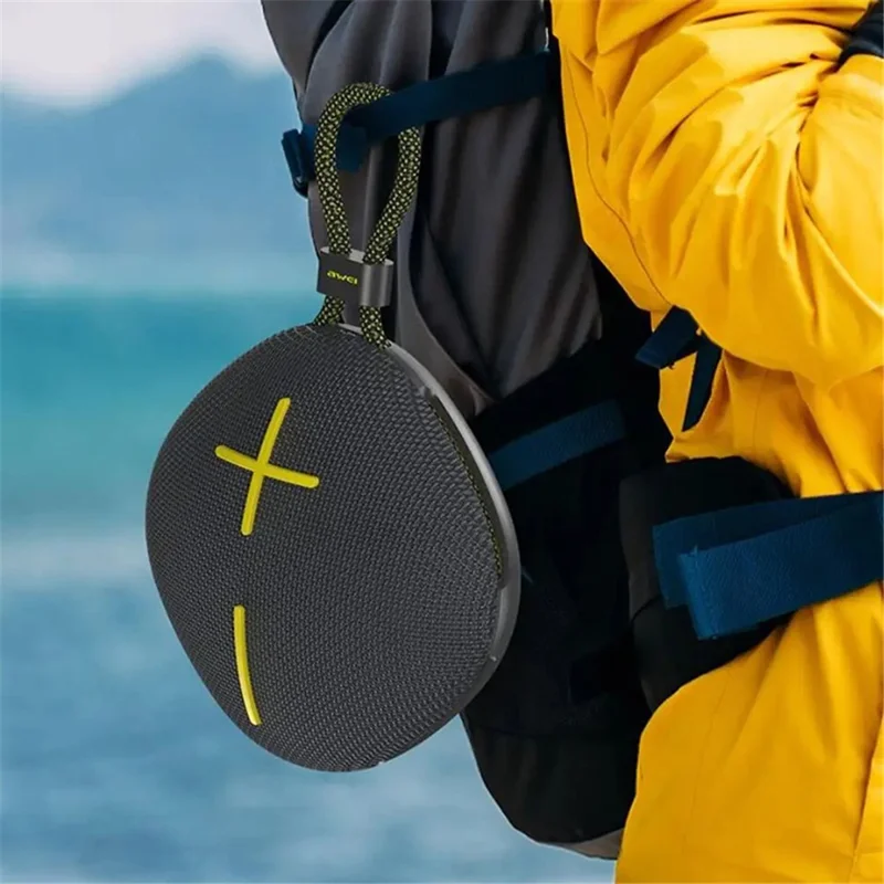 AWEI KA6 TWS Bluetooth-compatible Speaker RGB Light IPX6 Waterproof Portable Subwoofer