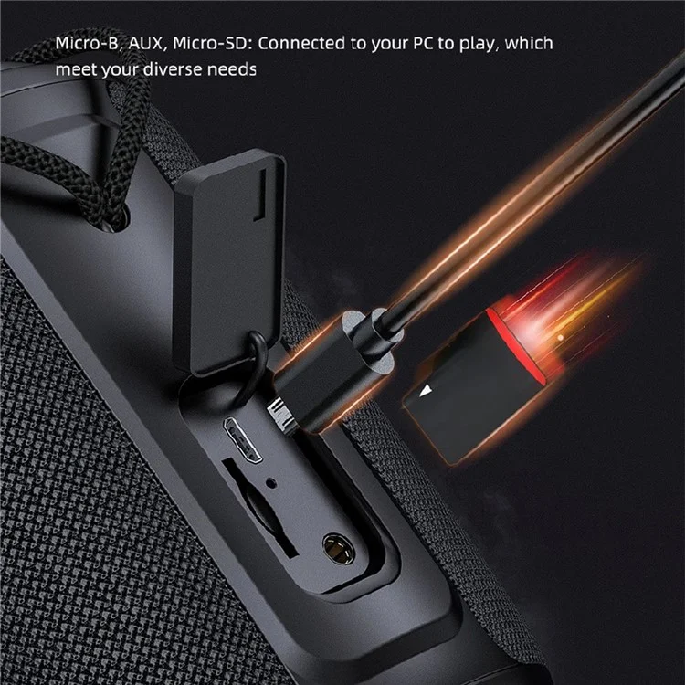 AWEI Y310 Compact Bluetooth Speaker Waterspert Tws Emparelhando Subwoofer