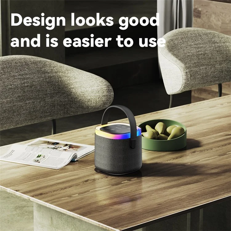 YESIDO YSW25 IP67 Waterproof Bluetooth-compatible Speaker 1800mAh Portable Wireless Speaker with RGB Light