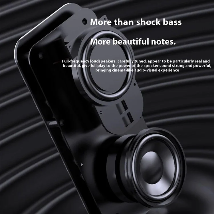 DUDAO Y17 Wireless Bluetooth-compatible Speaker Alarm Clock Multi-Function Home High Volume Subwoofer
