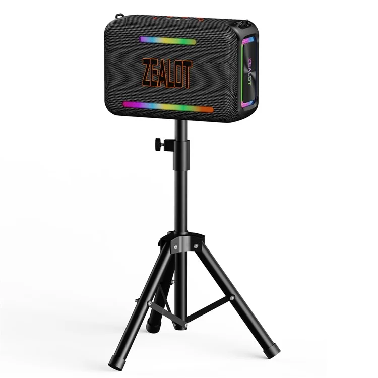 ZEALOT S95 120W High Power TWS Bluetooth-compatible Speaker HiFi Stereo Sound Portable Subwoofer - Black
