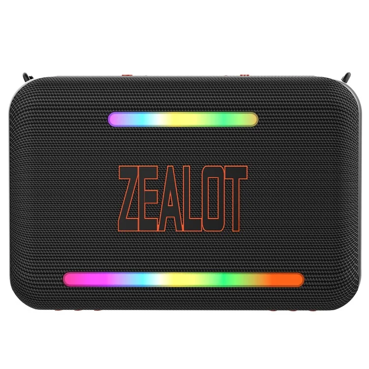 ZEALOT S95 120W High Power TWS Bluetooth-compatible Speaker HiFi Stereo Sound Portable Subwoofer - Black