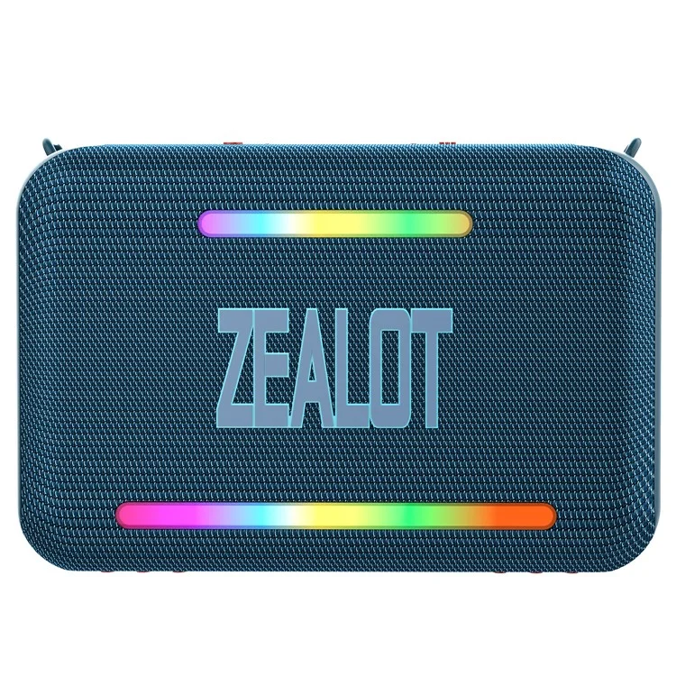 ZEALOT S95 120W High Power TWS Bluetooth-compatible Speaker HiFi Stereo Sound Portable Subwoofer - Blue