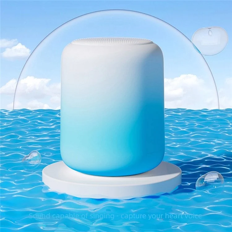 BT2937 Bluetooth-compatible Speaker Stereo Sound IPX5 Waterproof Mini Portable Subwoofer - White