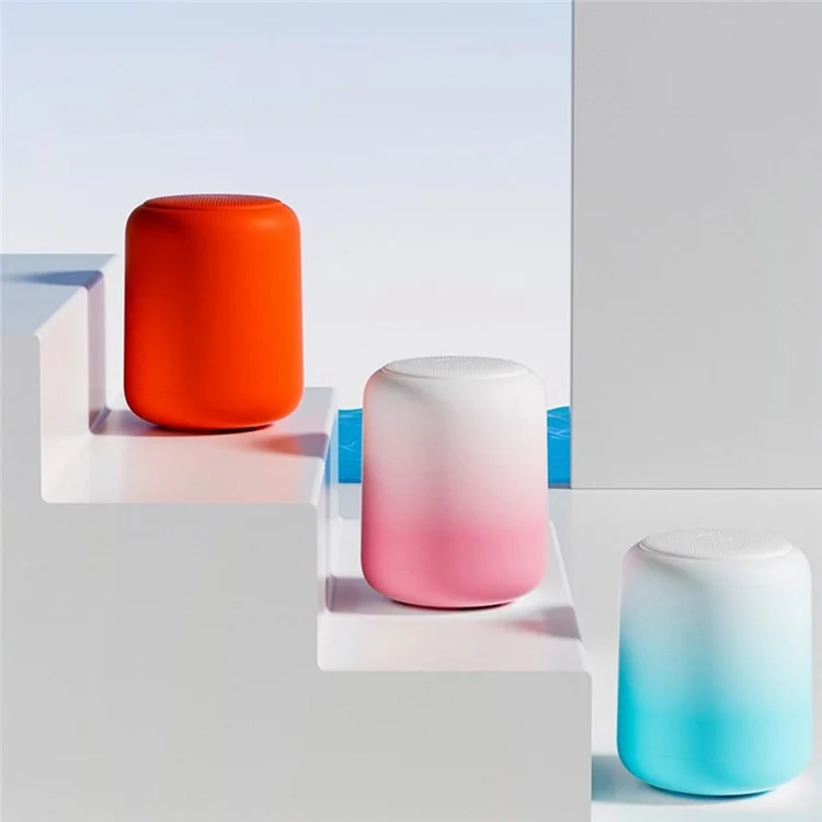 BT2937 Bluetooth-compatible Speaker Stereo Sound IPX5 Waterproof Mini Portable Subwoofer - White