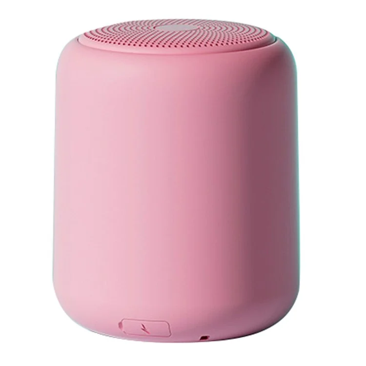 Caixa de som Bluetooth BT2937 com som estéreo, à prova d'água IPX5, mini e portátil com subwoofer - Rosa