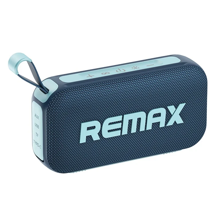 REMAX RB-M10 20W Portable Wireless Bluetooth-compatible Speaker IP67 Waterproof with LED Light 4000mAh Battery - Blue