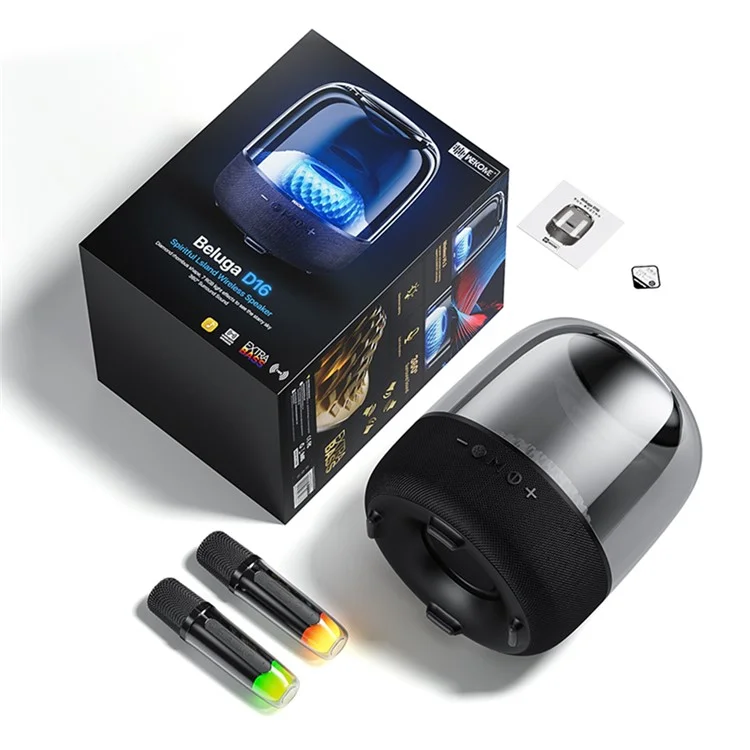 WEKOME Beluga D16 Desktop Bluetooth-compatible Speaker 40W Wireless Speaker with Dual Microphones