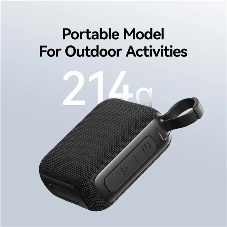 USAMS YX015 Bluetooth-compatible Speaker Portable Wireless, Bluetooth-compatible 5.3, TWS Pairing