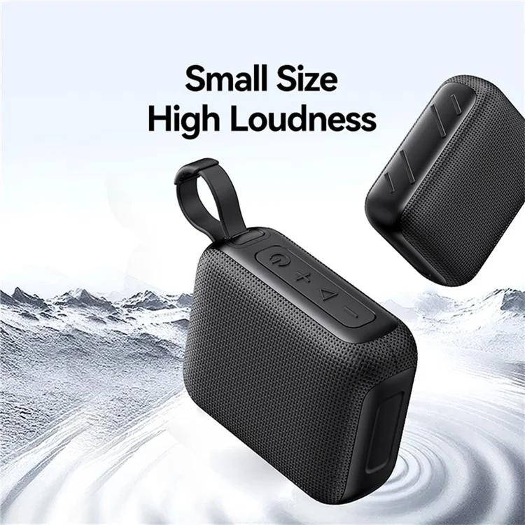 USAMS YX015 Bluetooth-compatible Speaker Portable Wireless, Bluetooth-compatible 5.3, TWS Pairing