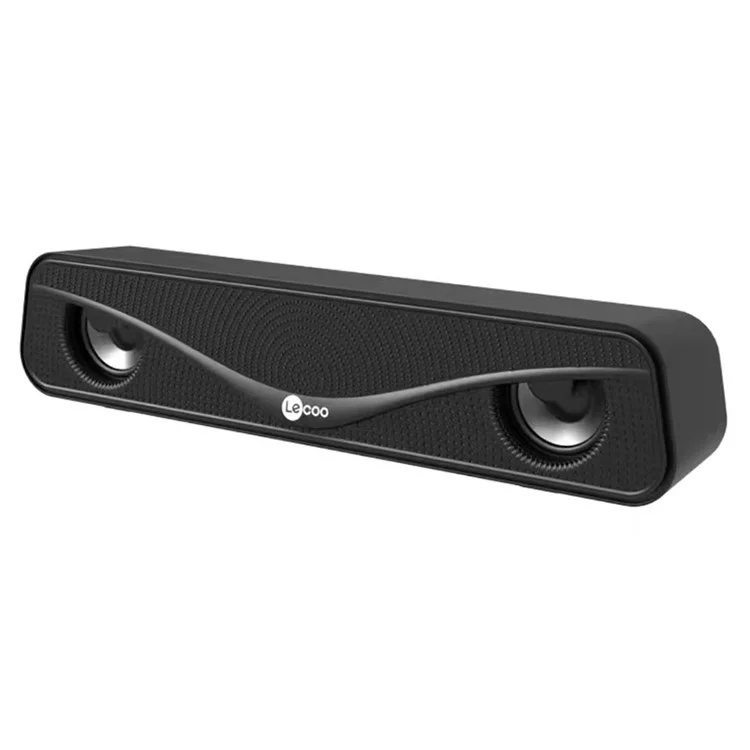 Haut-parleur de bureau LENOVO LECOO DS153 avec éclairage RGB, connexion USB et jack 3,5 mm pour la maison et le bureau