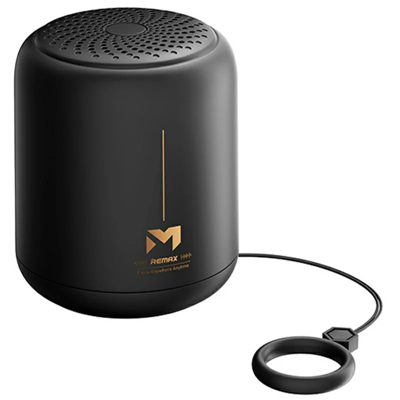 REMAX RB-M2 Wireless Portable Speaker 8W Bluetooth-compatible 5.4 IPX5 Waterproof Loudspeaker - Black