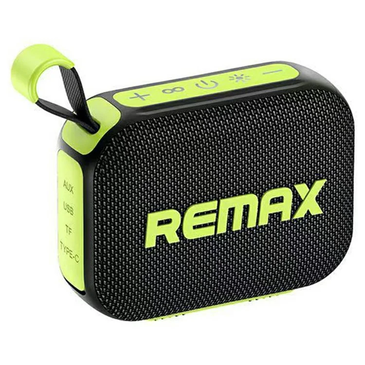 REMAX RB-M7 Portable Wireless Speaker IP67 Waterproof RGB Light TWS HiFi Sound Loudspeaker - Black