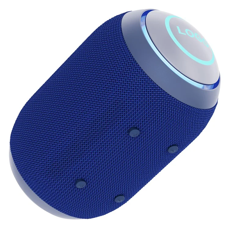 Bulk Purchasing Q47 Outdoor Bluetooth-compatible Speaker Waterproof Wireless Music Speaker with Light - Blue