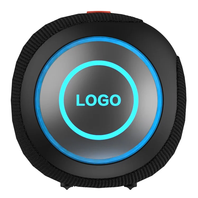 Bulk Purchasing Q49 Outdoor Bluetooth-compatible Speaker Waterproof TWS Pairing TF Card AUX Loudspeaker - Black