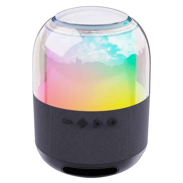 Achat en gros du haut-parleur Bluetooth de bureau Q56D avec appel mains libres, musique et lumière colorée