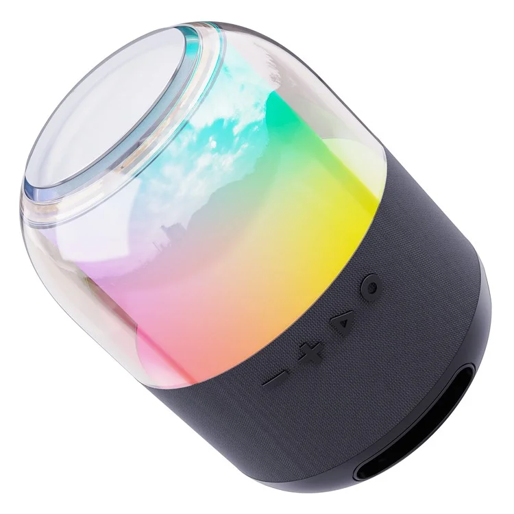 Achat en gros du haut-parleur Bluetooth de bureau Q56D avec appel mains libres, musique et lumière colorée