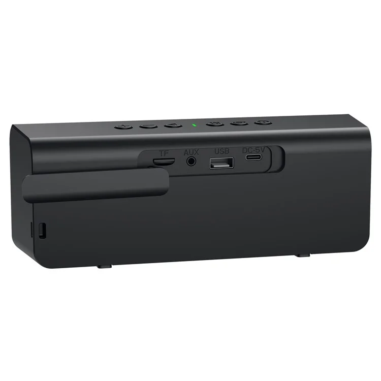 ZEALOT S72 Enceinte Bluetooth portable de 20W, BT5.4 avec Caisson de basses et Éclairage LED, Compatible carte TF et Clé USB