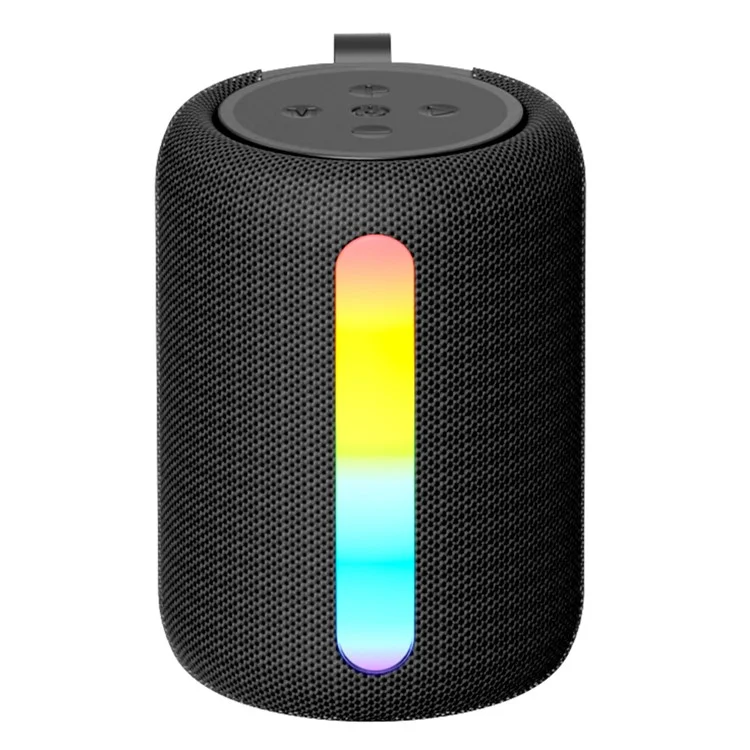 ROCK S56 Fabric Mesh BT Speaker with Ambient Light Stereo Sound Multi-Connection Portable Speaker