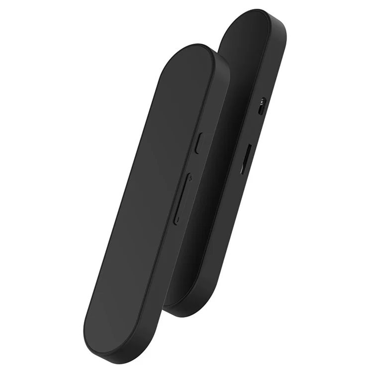 Altoparlante wireless sotto il cuscino SMB-01A Mini Aiuto per il sonno Rumore bianco Cassa musicale a conduzione ossea Compatibile Bluetooth - Nero